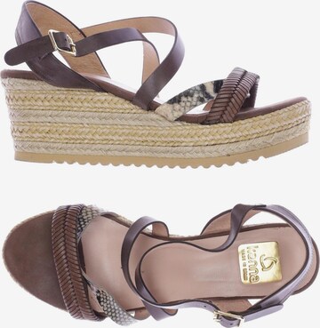 Kanna Sandals & High-Heeled Sandals in 38 in Brown: front