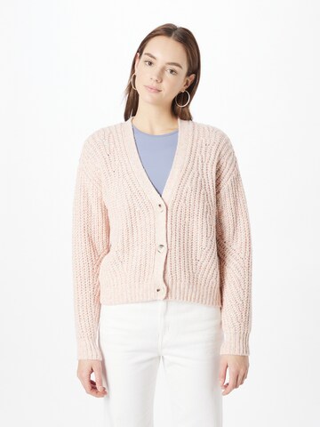 OUI Knit Cardigan in Pink: front