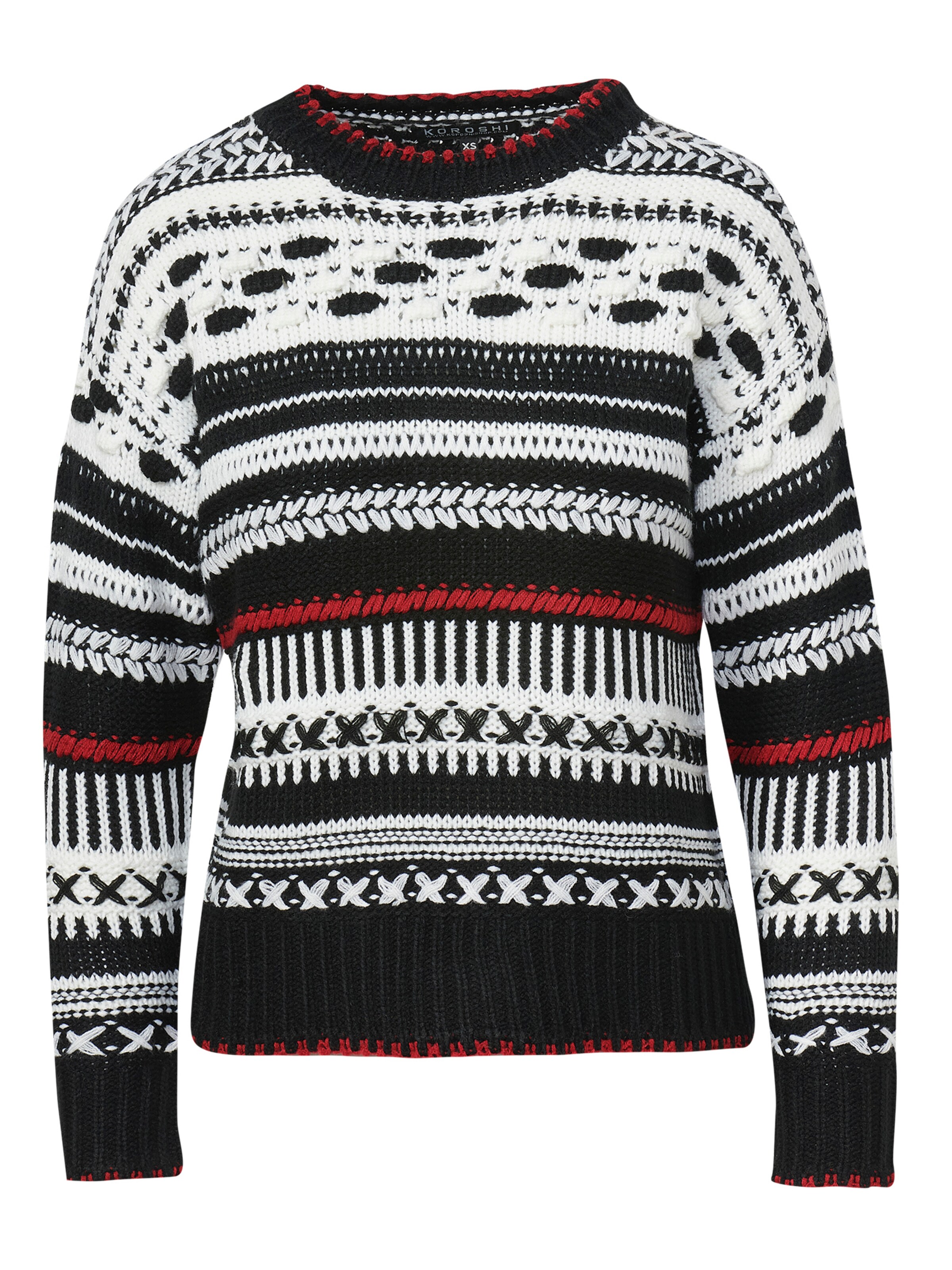 KOROSHI Kampsun, värv must: eest vaates