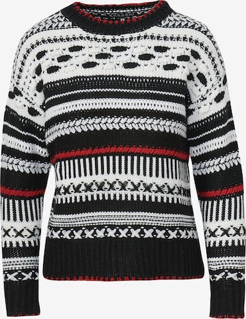 Pulover de la KOROSHI pe negru: față