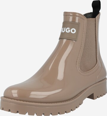 HUGO Chelsea boots 'Tabita' in Beige: front