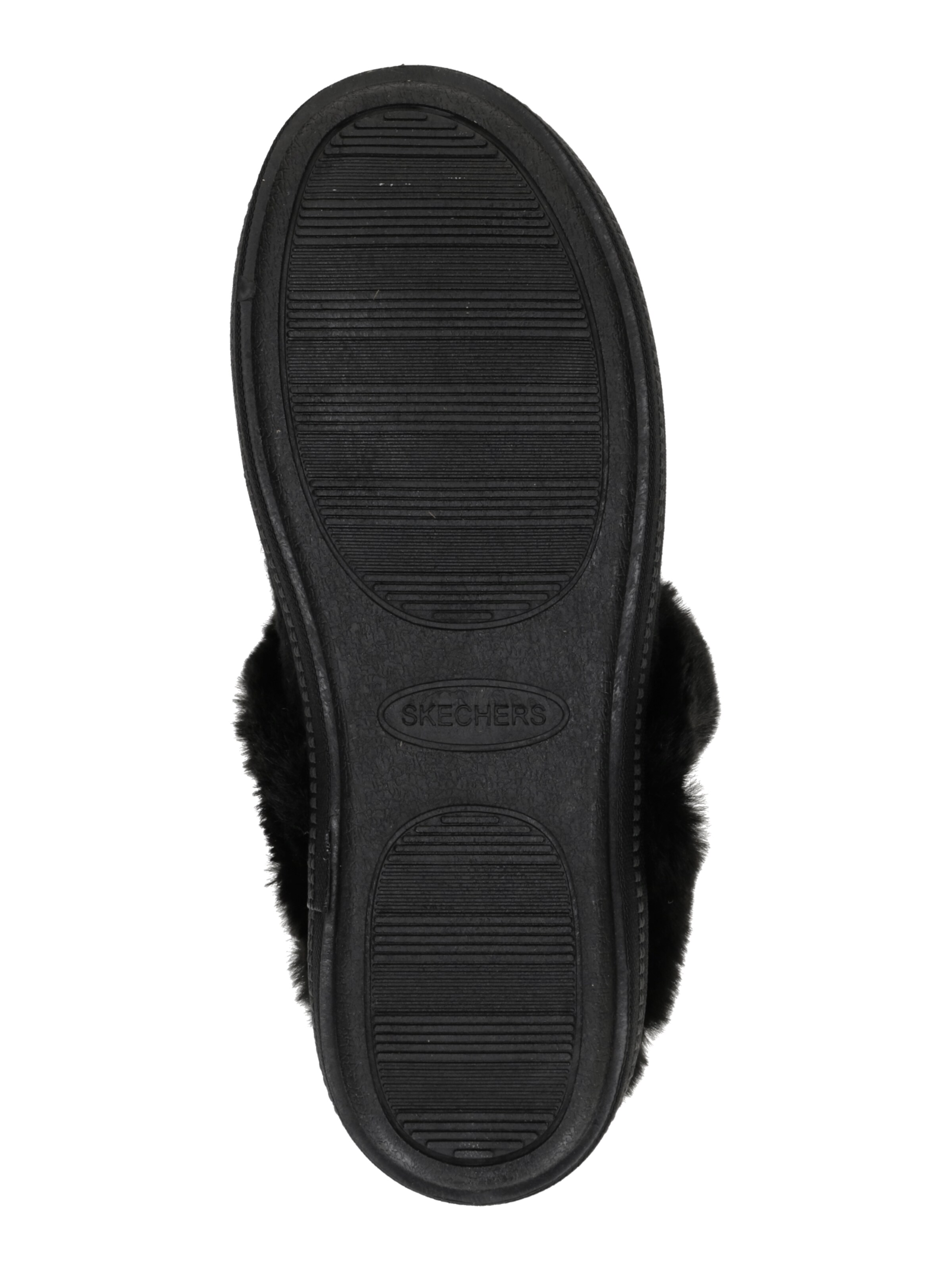 SKECHERS Házi cipő 'COZY CAMPFIRE' - fekete