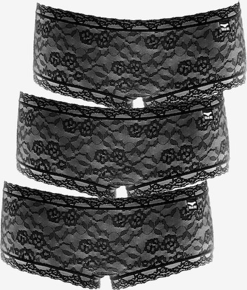 like it! Boyshorts 'Lisa' in Black: front