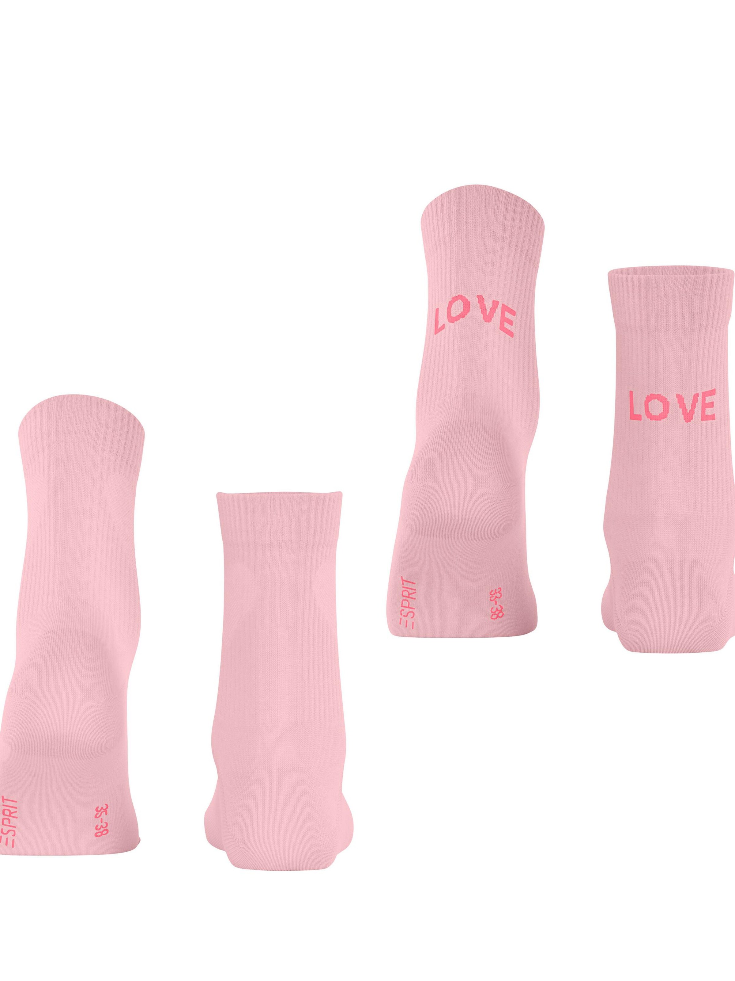 ESPRIT Socks 'Heart & Love' in Purple