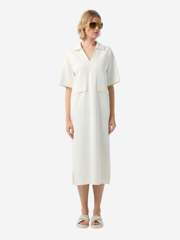 BOGNER Blusenkleid 'Fabiola' in Weiß: Vorderseite