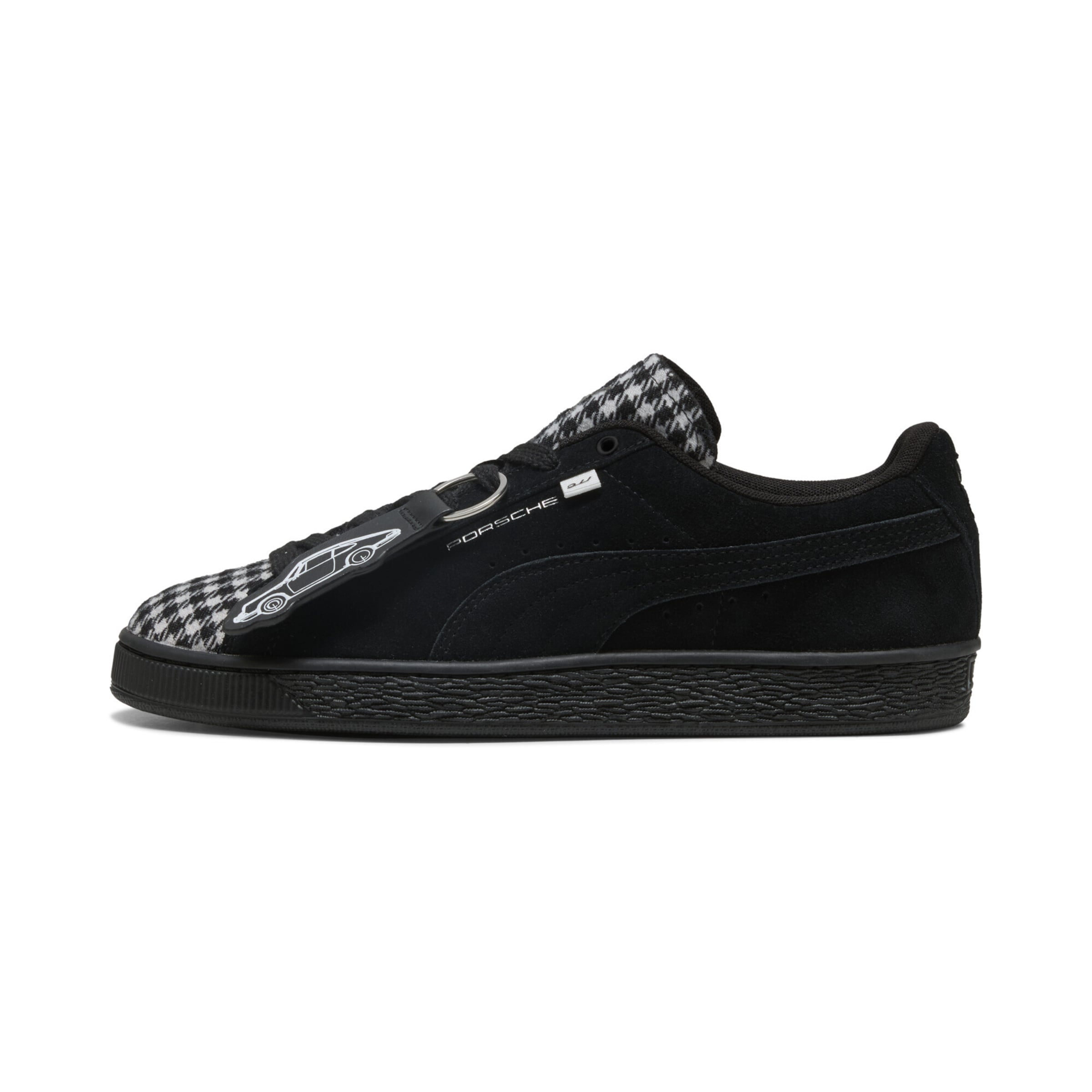 PUMA Platform trainers 'Porsche Legacy Suede Classic' in Black: front
