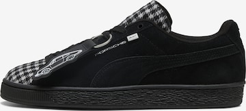 PUMA Platform trainers 'Porsche Legacy Suede Classic' in Black: front