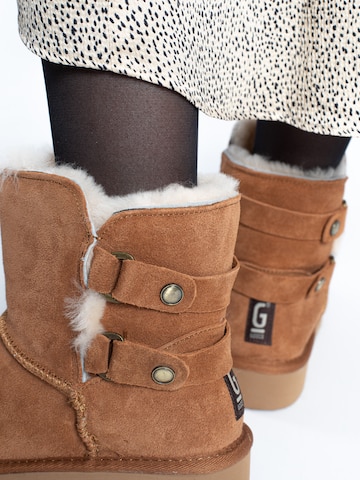 Gooce - Botas de neve 'Shirley' em castanho