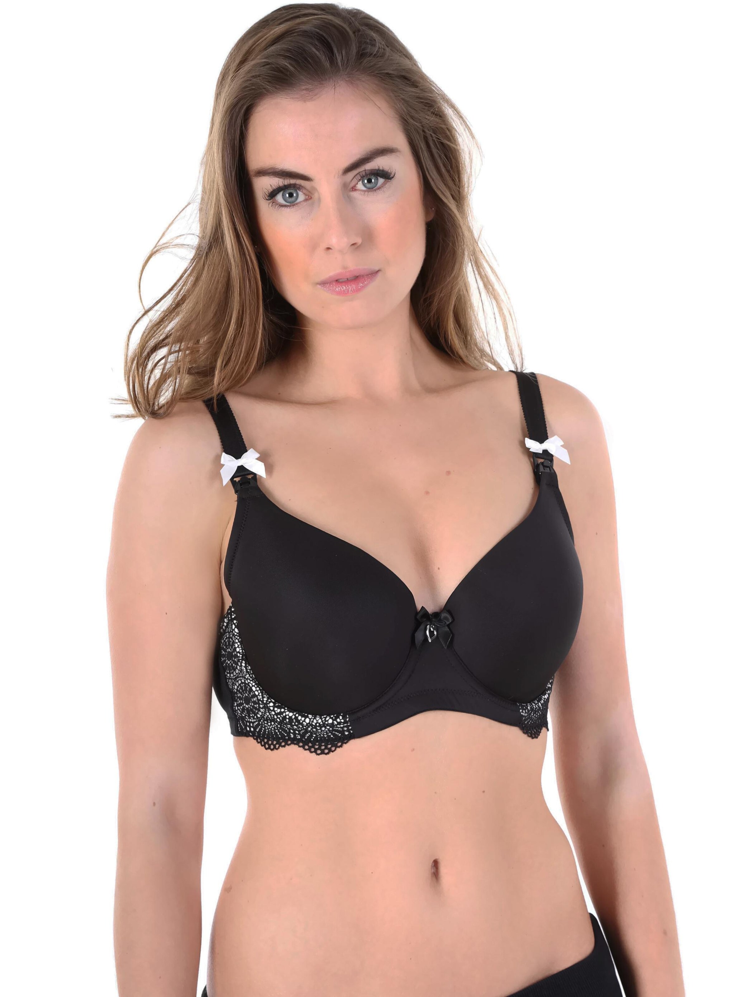 petit amour T-Shirt Still-BH 'Still-BH_EDDA_Bügel'‌‌‌‌‌‌‌‌‌ in Schwarz