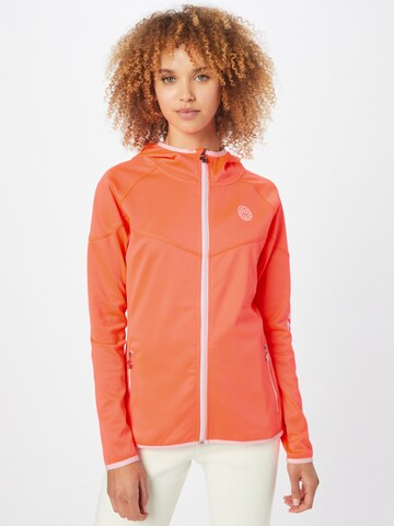 BIDI BADU Athletic Jacket 'Inga Tech Jacket' in Orange: front