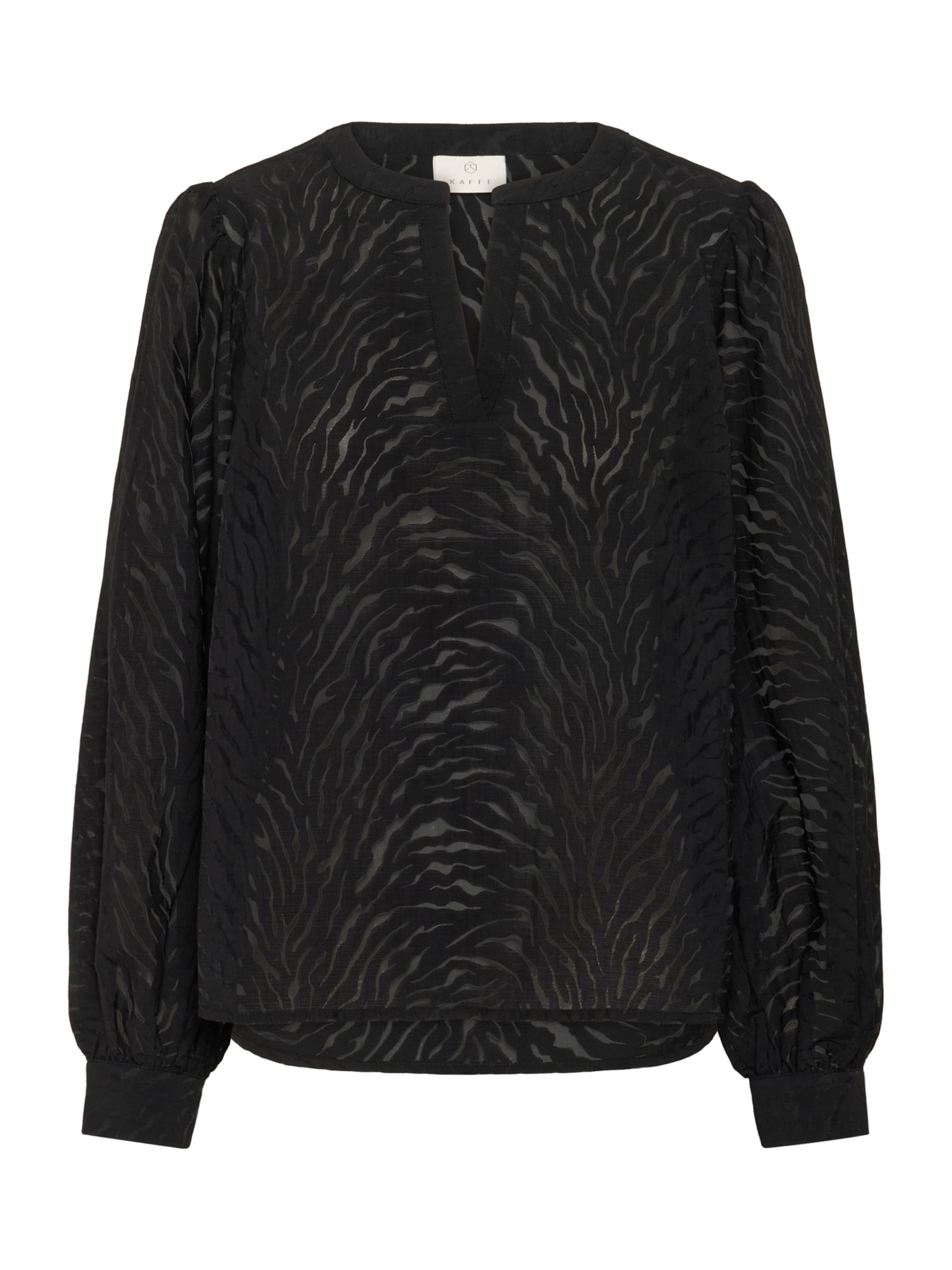 Kaffe Bluzka 'KAVivian' w kolorze czarny: przód