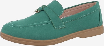 Ital-Design Slipper in Grün: Vorderseite