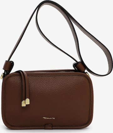 Tamaris Shoulder Bag 'Galina' in Brown: front