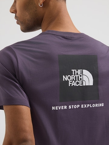 THE NORTH FACE Тениска 'EVOLUTION BOX NSE' в лилав