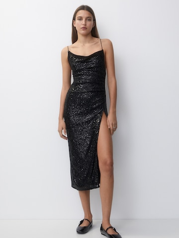 Pull&Bear Dress in Black: front