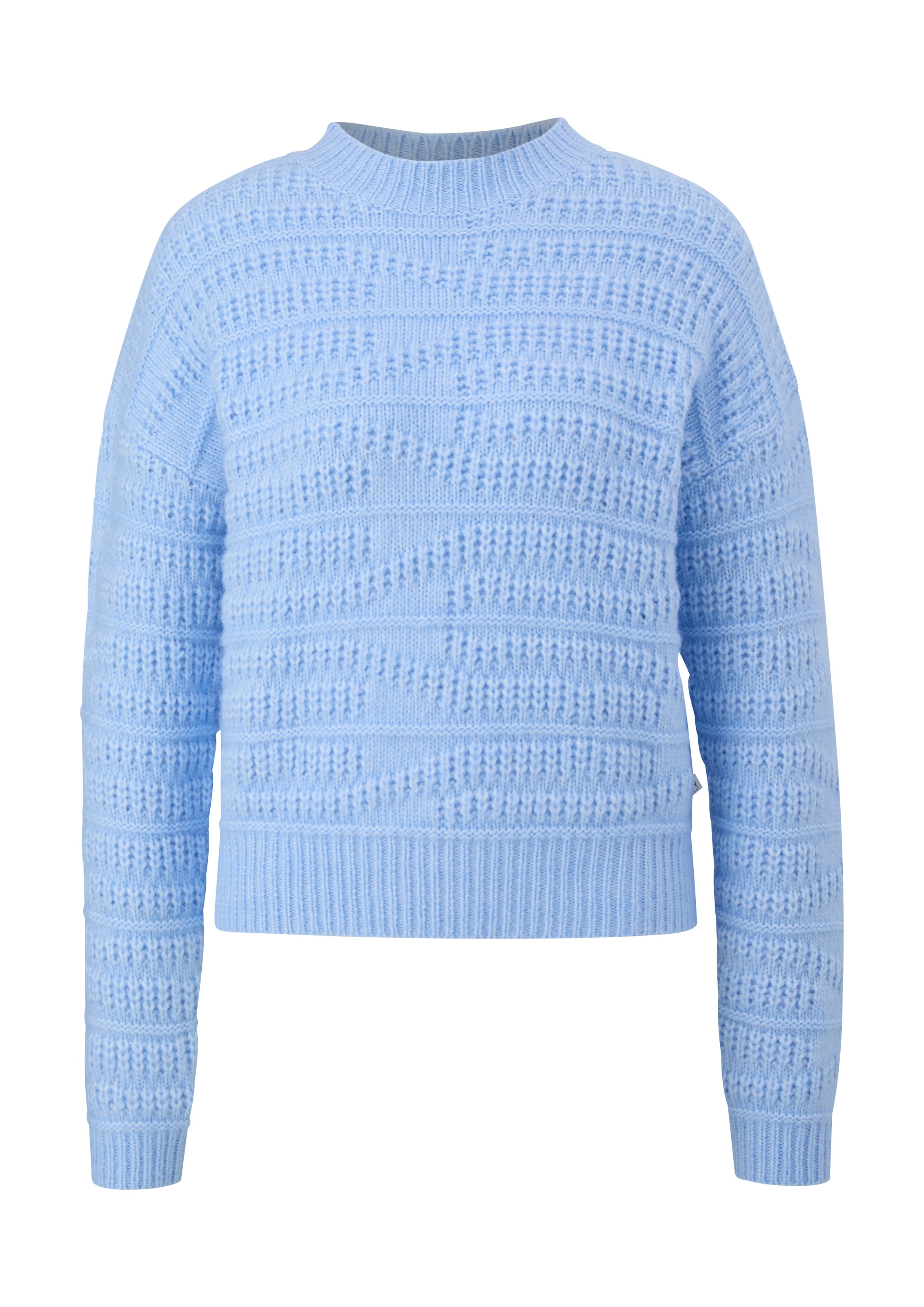 QS Sweter w kolorze niebieski: przód