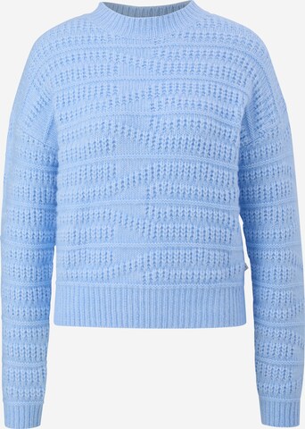 Pullover di QS in blu: frontale