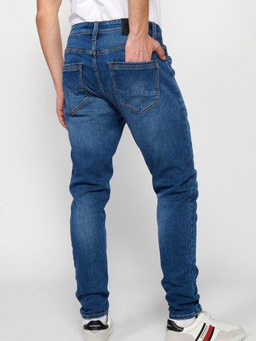 KOROSHI regular Jeans i blå