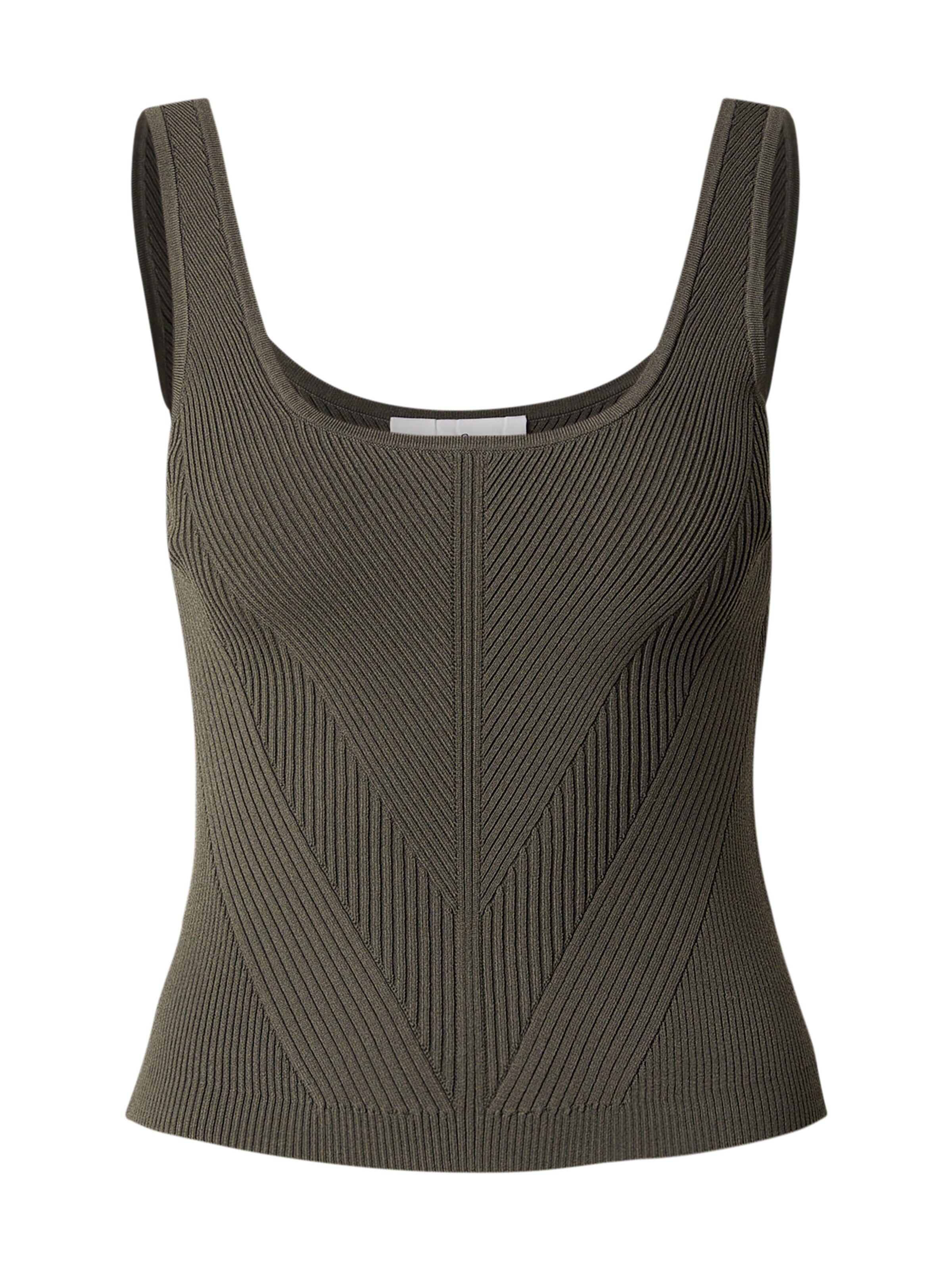 & Other Stories Πλεκτό τοπ σε πράσινο: μπροστά