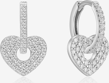 Kamiko Earrings 'NOE' in Silver: front