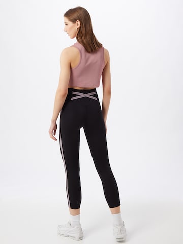 NIKE Skinny Sportovní kalhoty – černá