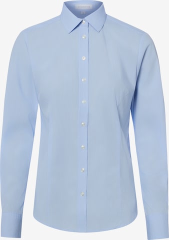 Brookshire Bluse in Blau: Vorderseite