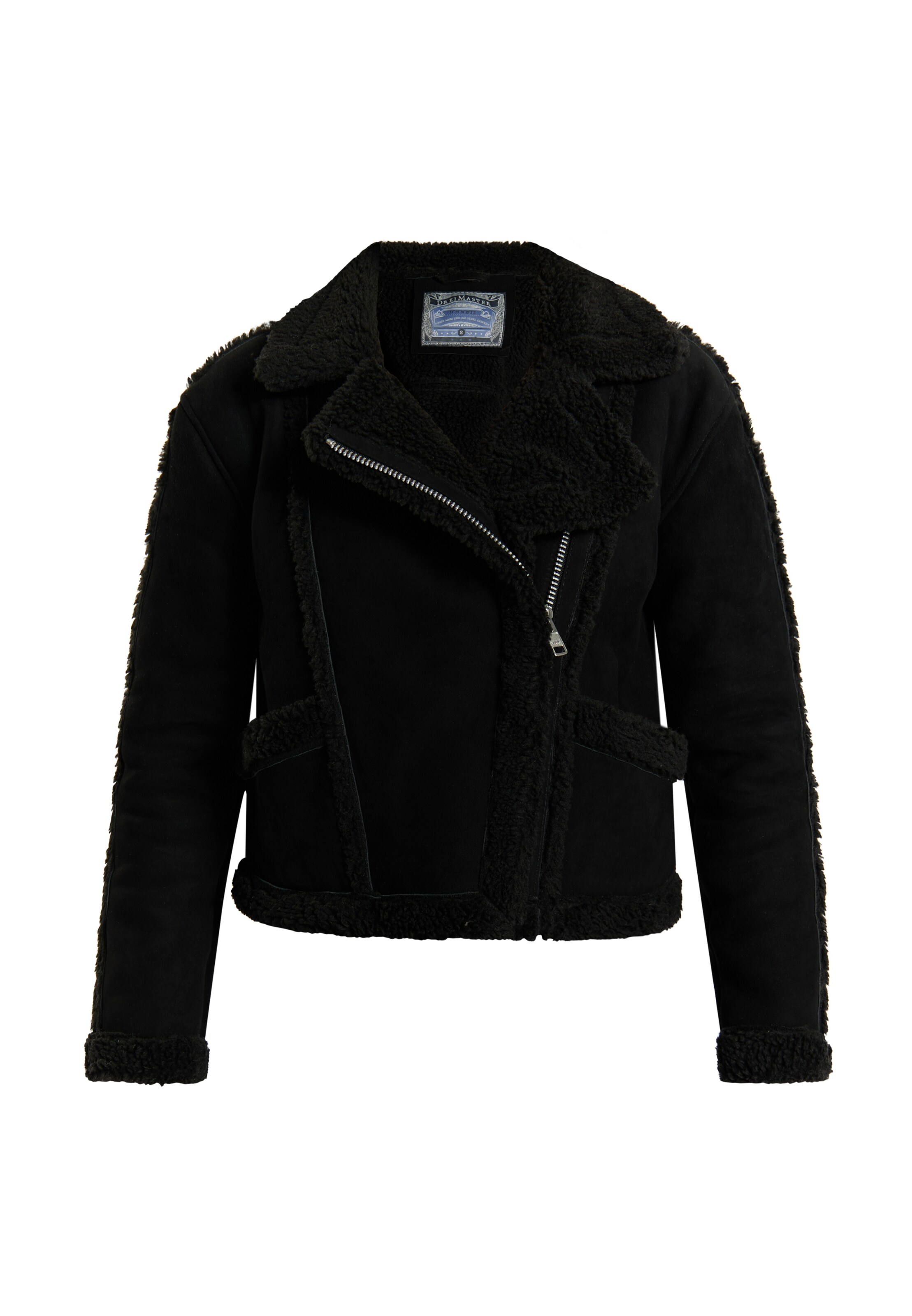 DreiMaster Vintage - Chaqueta de invierno en negro: frente
