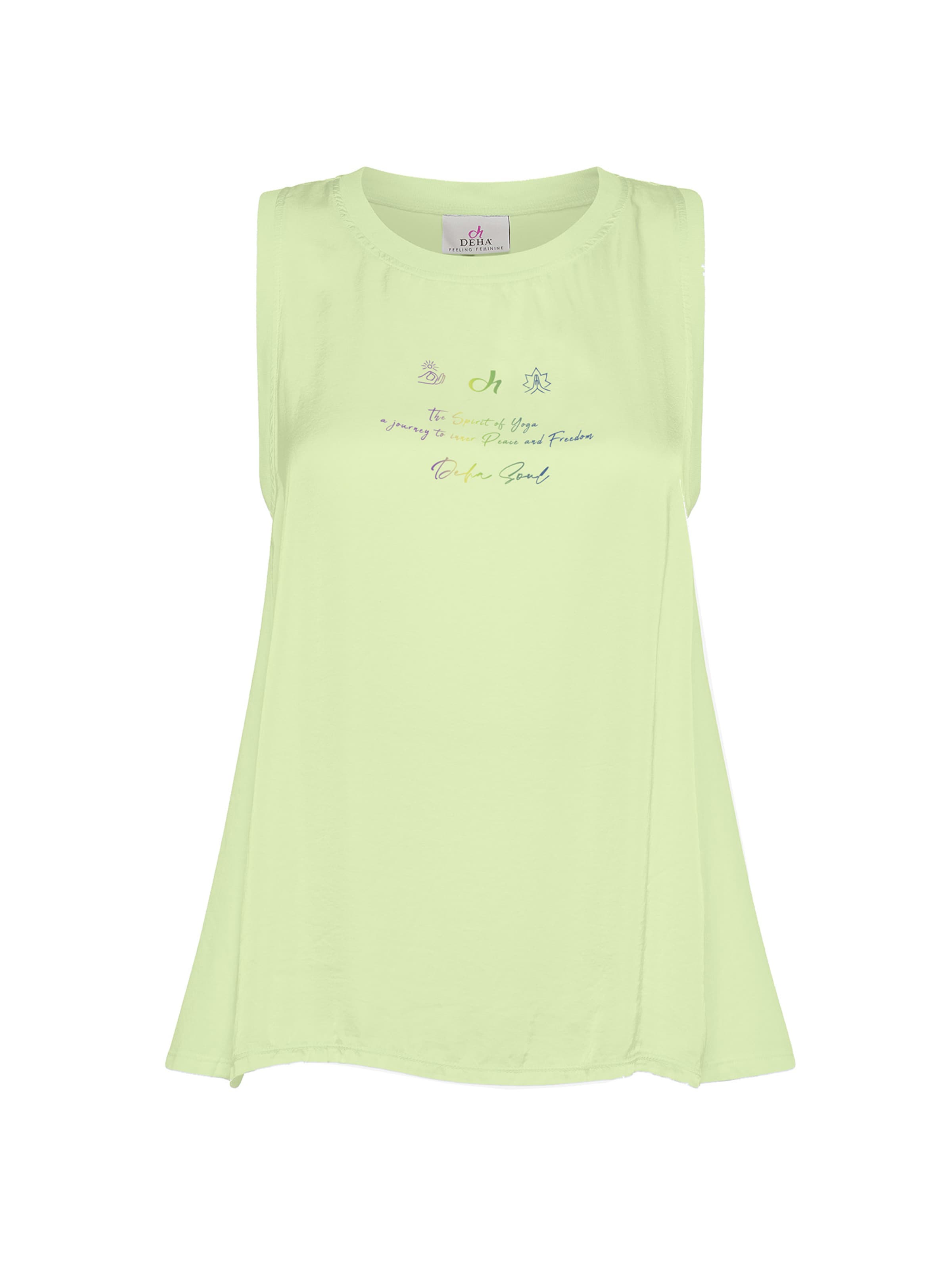 DEHA Sports top in Green: front