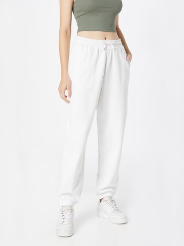 WEEKDAY Pants in White: front