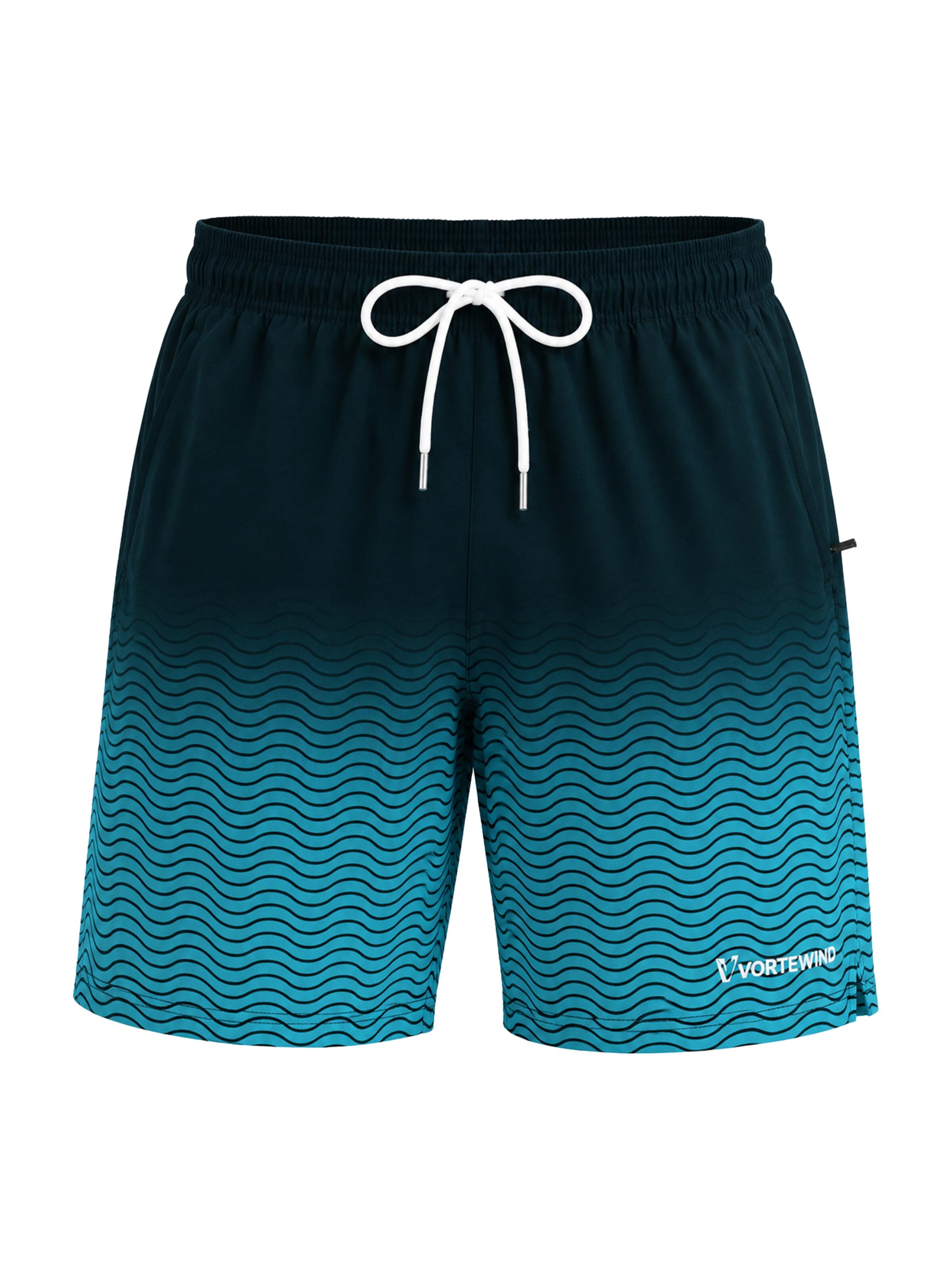 YAGESHARK Swimming Trunks 'badehose herren' in Blue: front