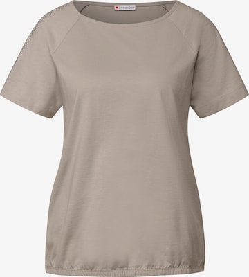 STREET ONE T-Shirt in Beige: Vorderseite