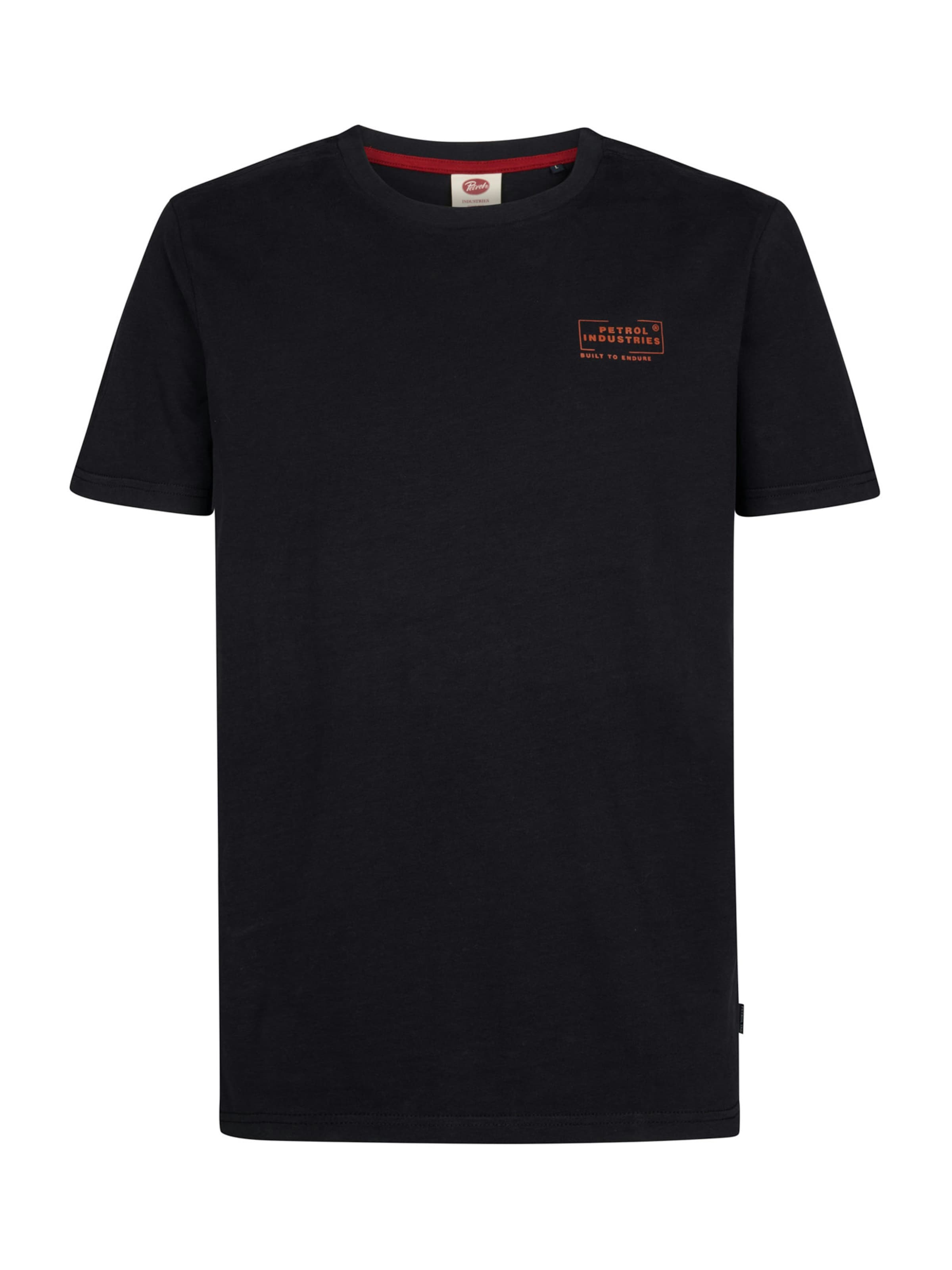 Petrol Industries T-shirt i svart: framsida