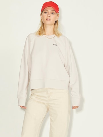 JJXX Sweatshirt 'Caitlyn' in Grey: front