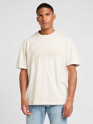 T-Shirt GUESS en beige : devant