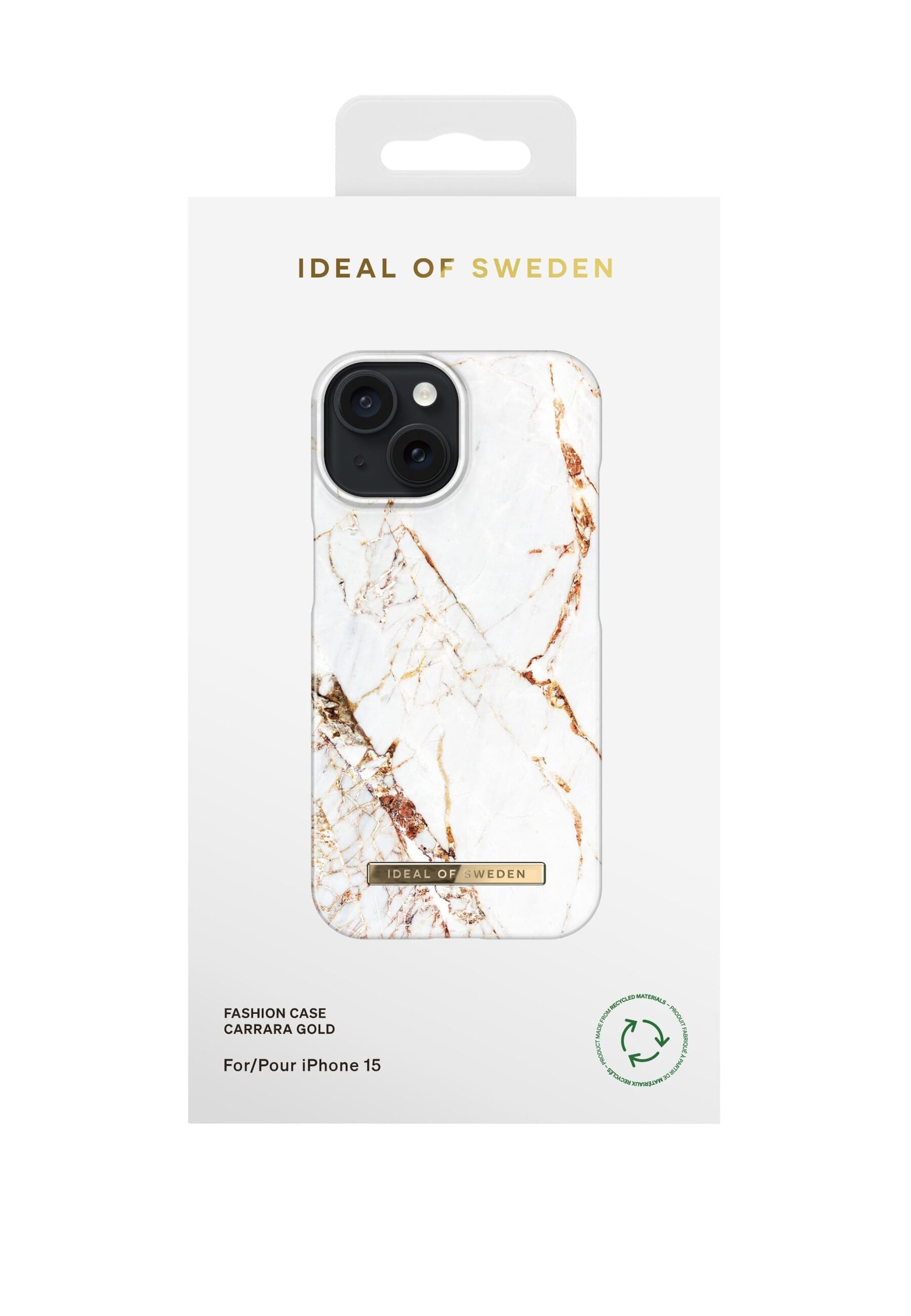 Protection pour Smartphone 'iPhone 15' iDeal of Sweden en blanc