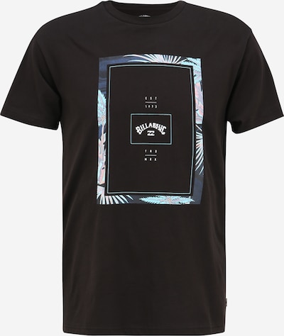 BILLABONG Shirt in rauchblau / aqua / hellpink / schwarz / weiß, Produktansicht