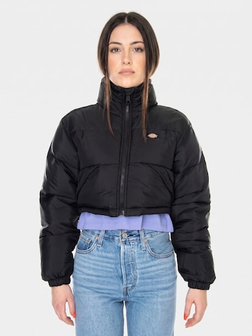 DICKIES Overgangsjakke i sort: forside