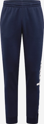 Effilé Pantalon Champion Authentic Athletic Apparel en bleu : devant
