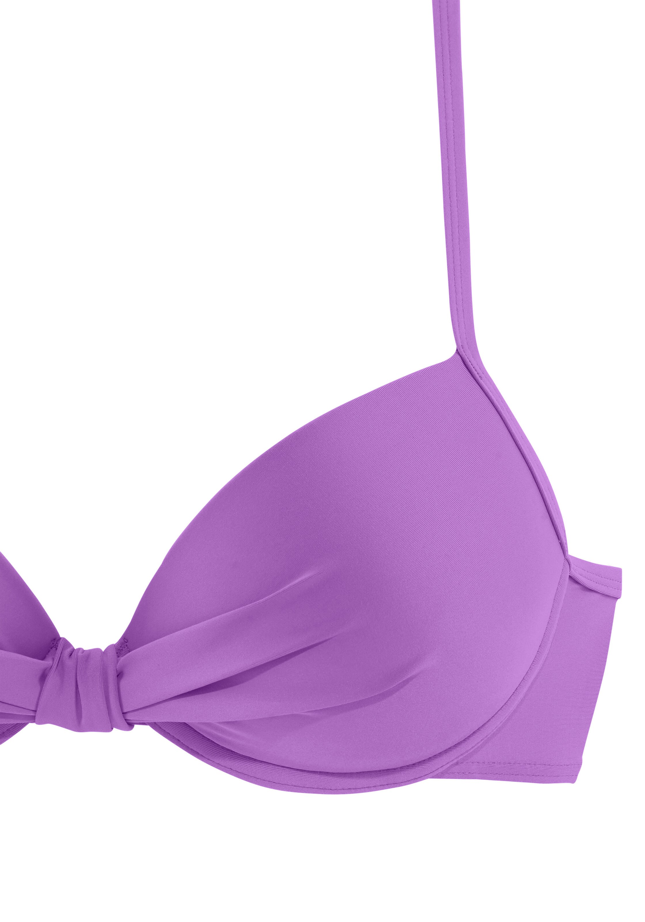 s.Oliver T-shirt Bikini top 'Spain' in Purple