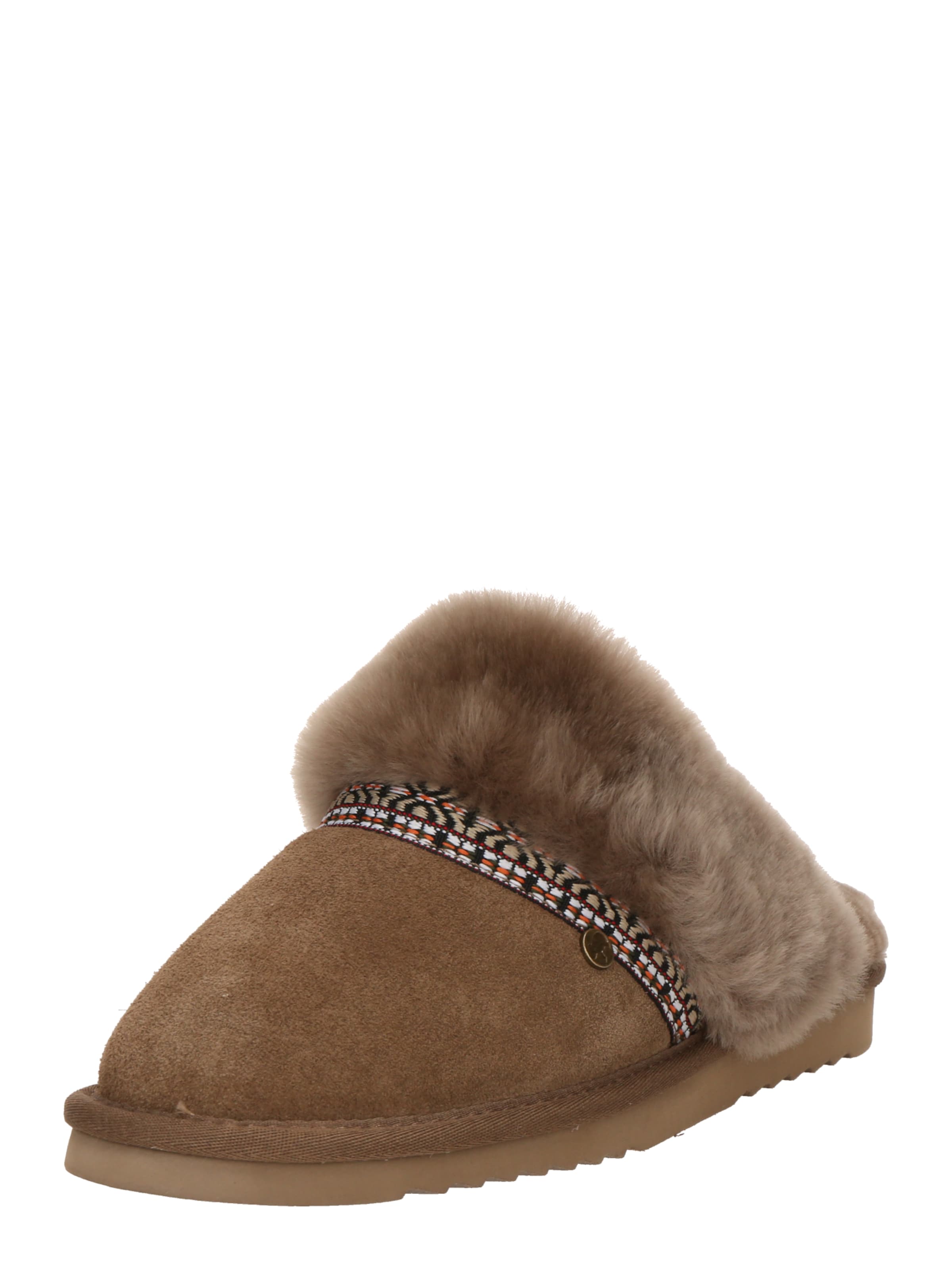 Pantoufle 'Flurry' Warmbat en beige : devant