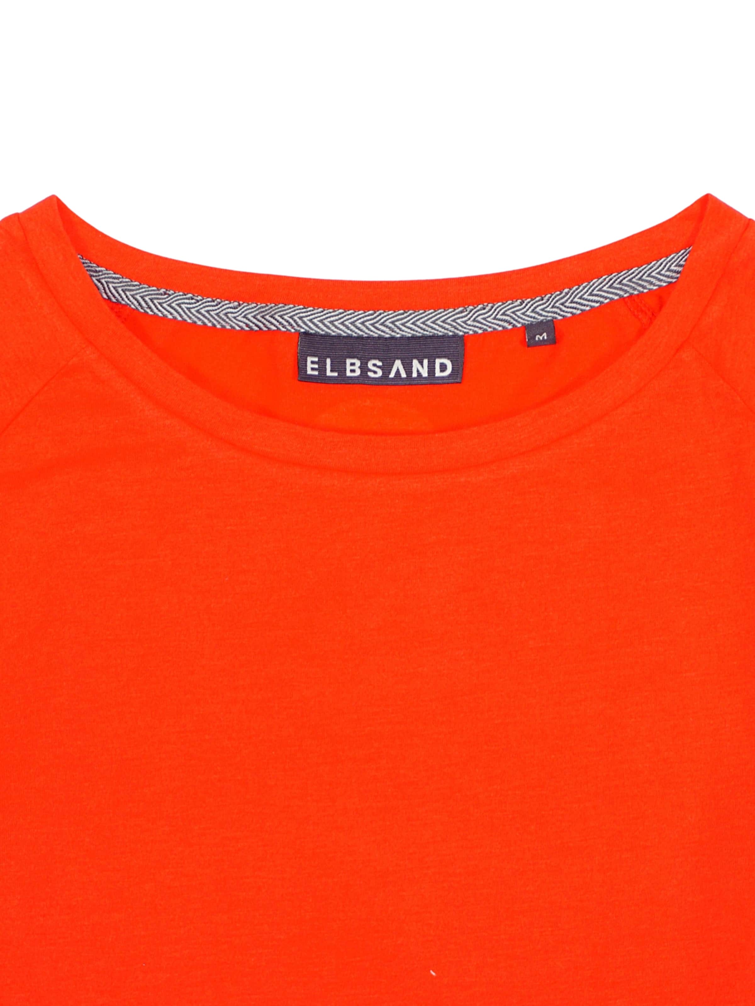 Elbsand Shirt 'Tinna ls' in Rood