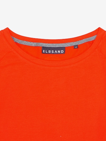 Elbsand Shirt 'Tinna ls' in Rot