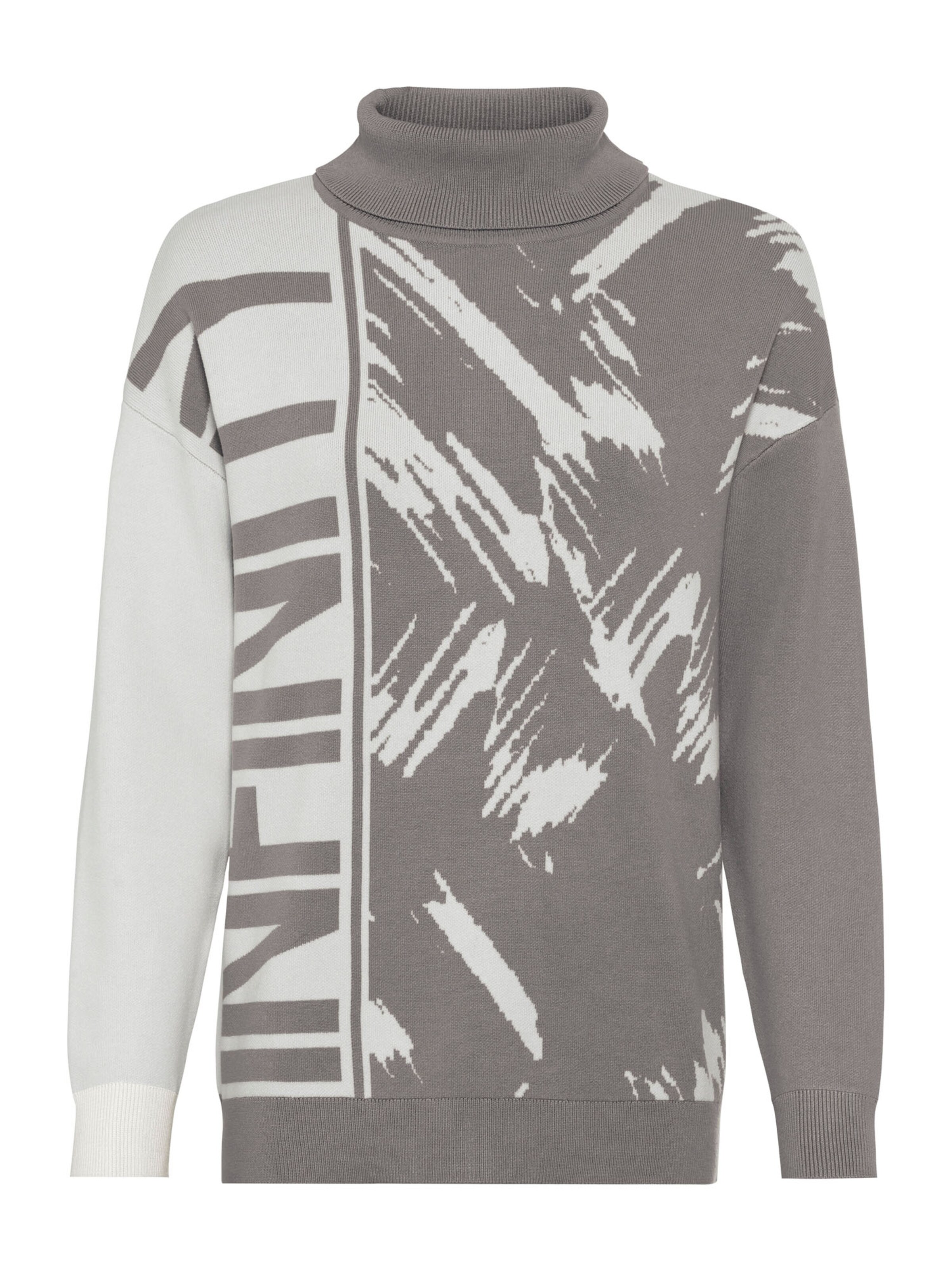 Pull-over heine en gris : devant