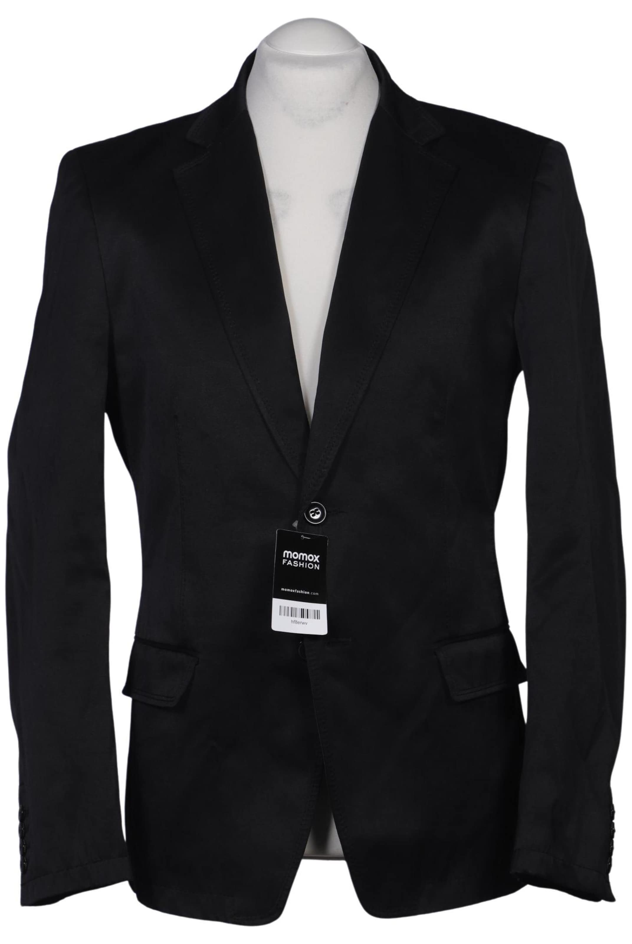 ZARA Suit Jacket in L-XL in Black: front