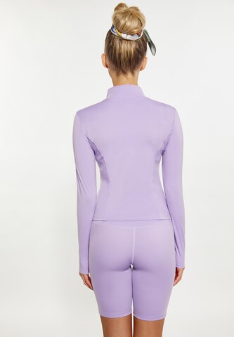 IZIA - Sudadera con cremallera en lila