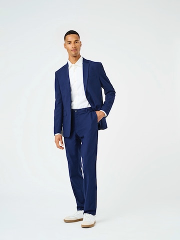 Only & Sons Slim fit Trousers with creases 'ONSKYLE' in Blue: front