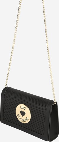 Love Moschino Crossbody Bag in Black: front