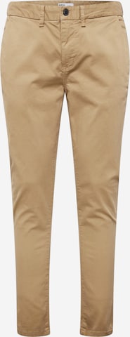 BURTON MENSWEAR LONDON Skinny Chino trousers in Beige: front