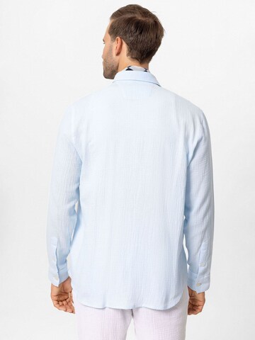 Regular fit Camicia 'Ilario' di Antioch in blu