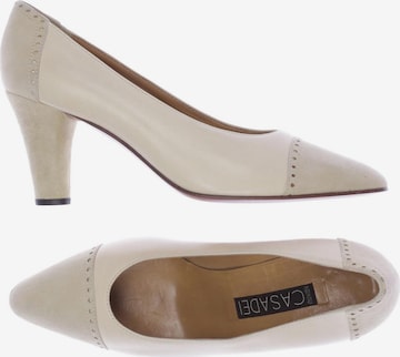 Casadei Pumps 38,5 in Weiß: predná strana